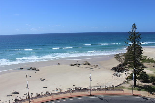 Kirra beach during September 2014