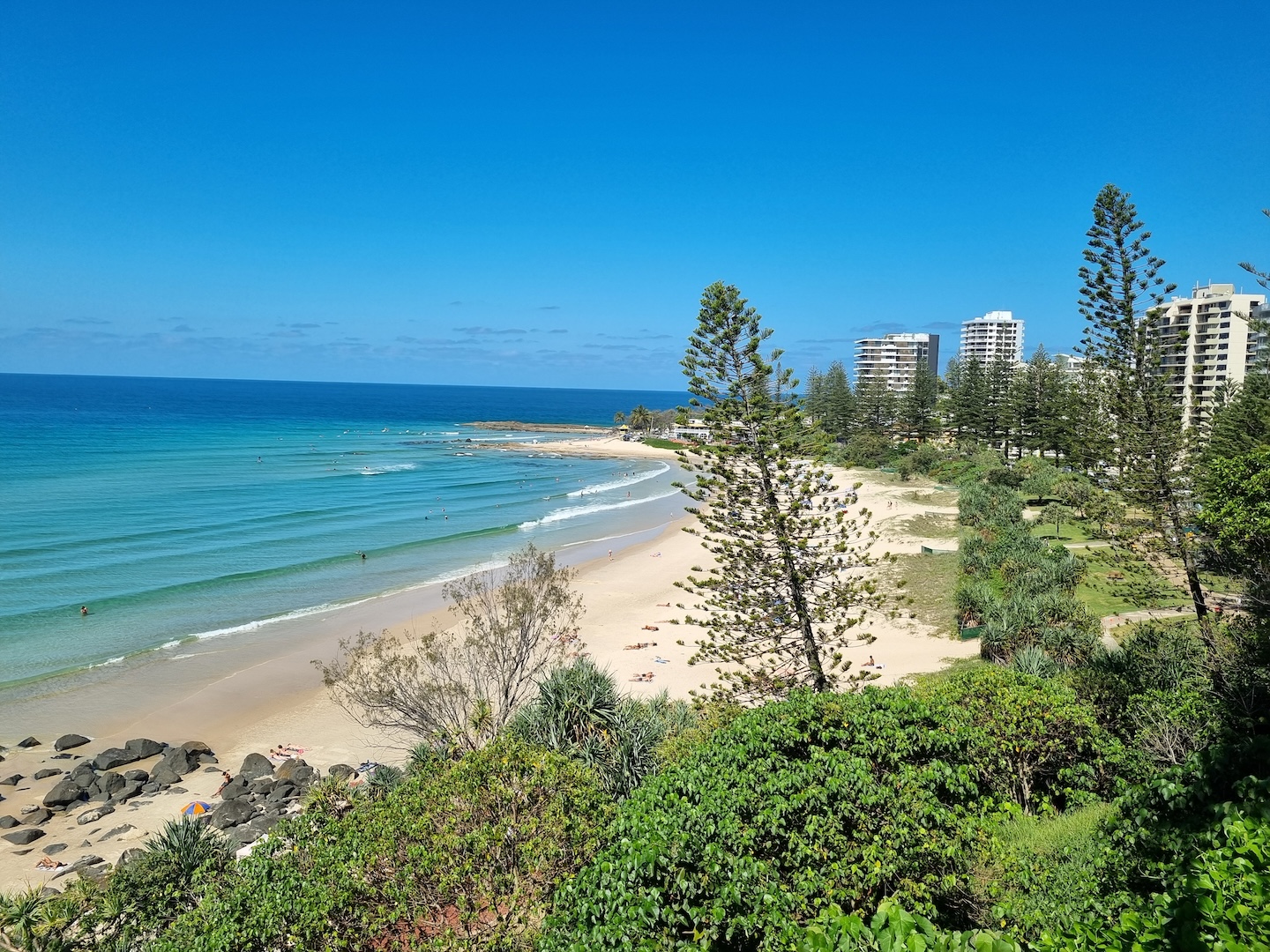Rainbow Bay looking South - 12.12.2024