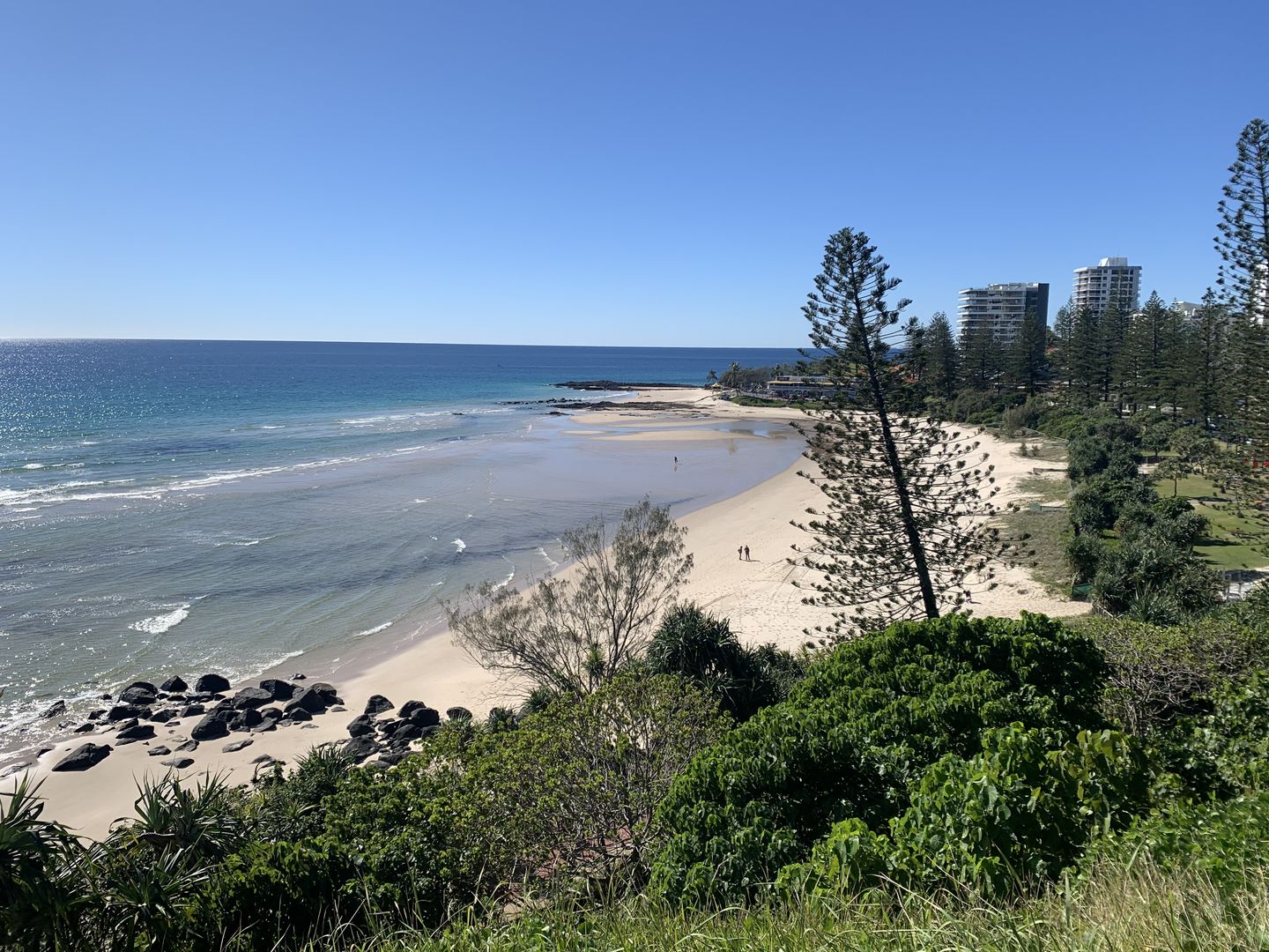 Rainbow Bay looking south 10 June 2025