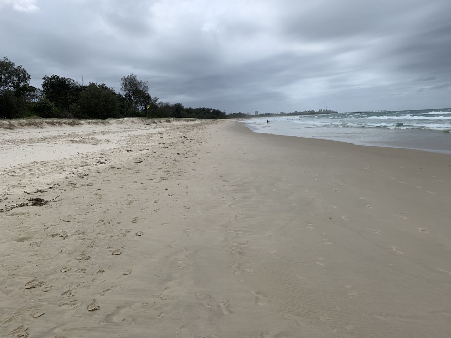 Fingal Beach looking north 13 December 2022