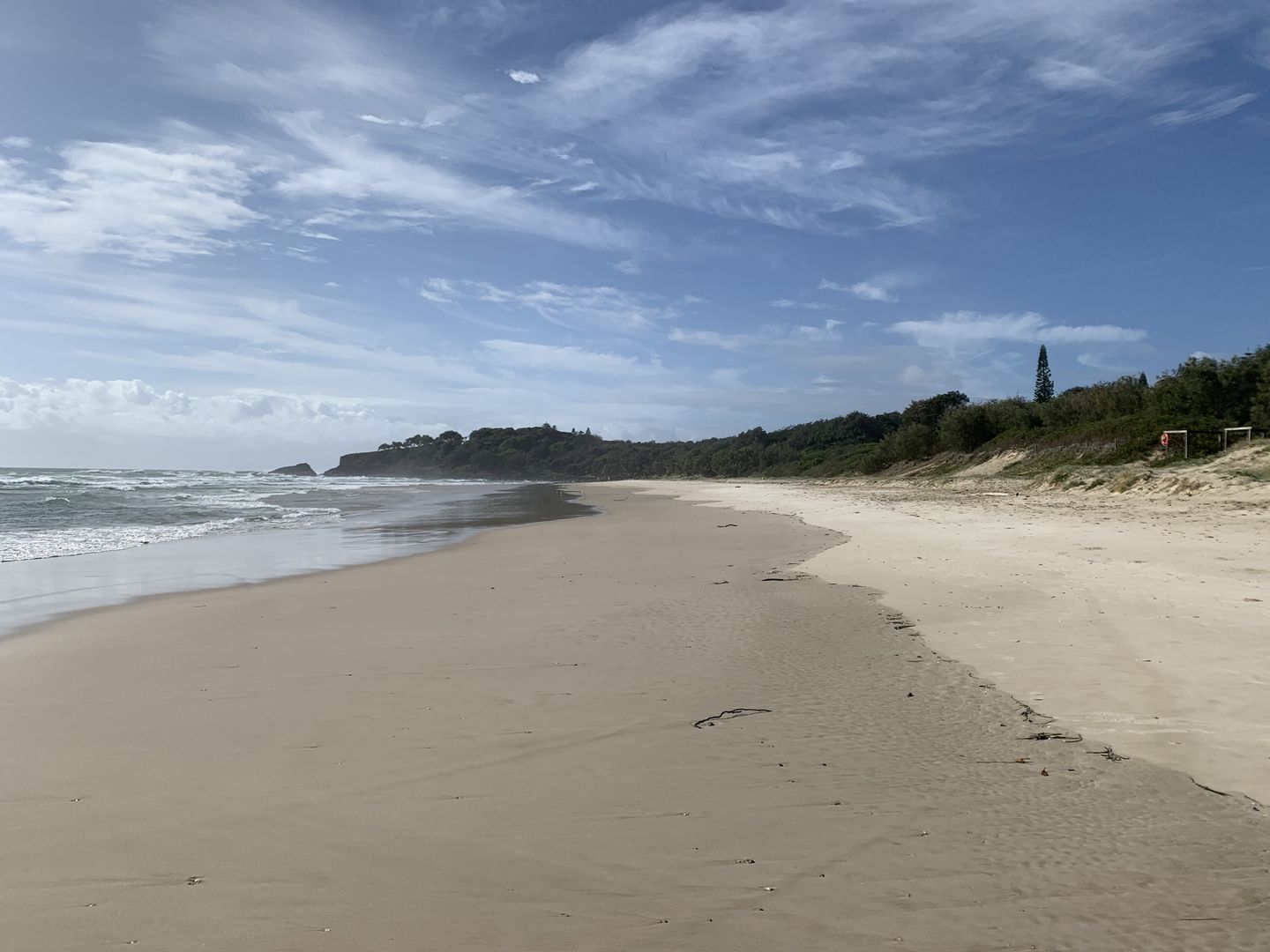 Fingal Beach looking south 14 October 2022