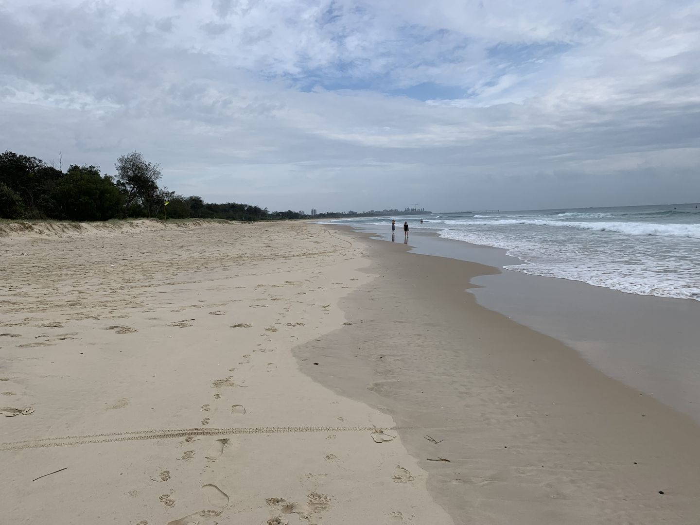 Fingal Beach looking north 10 March 2023