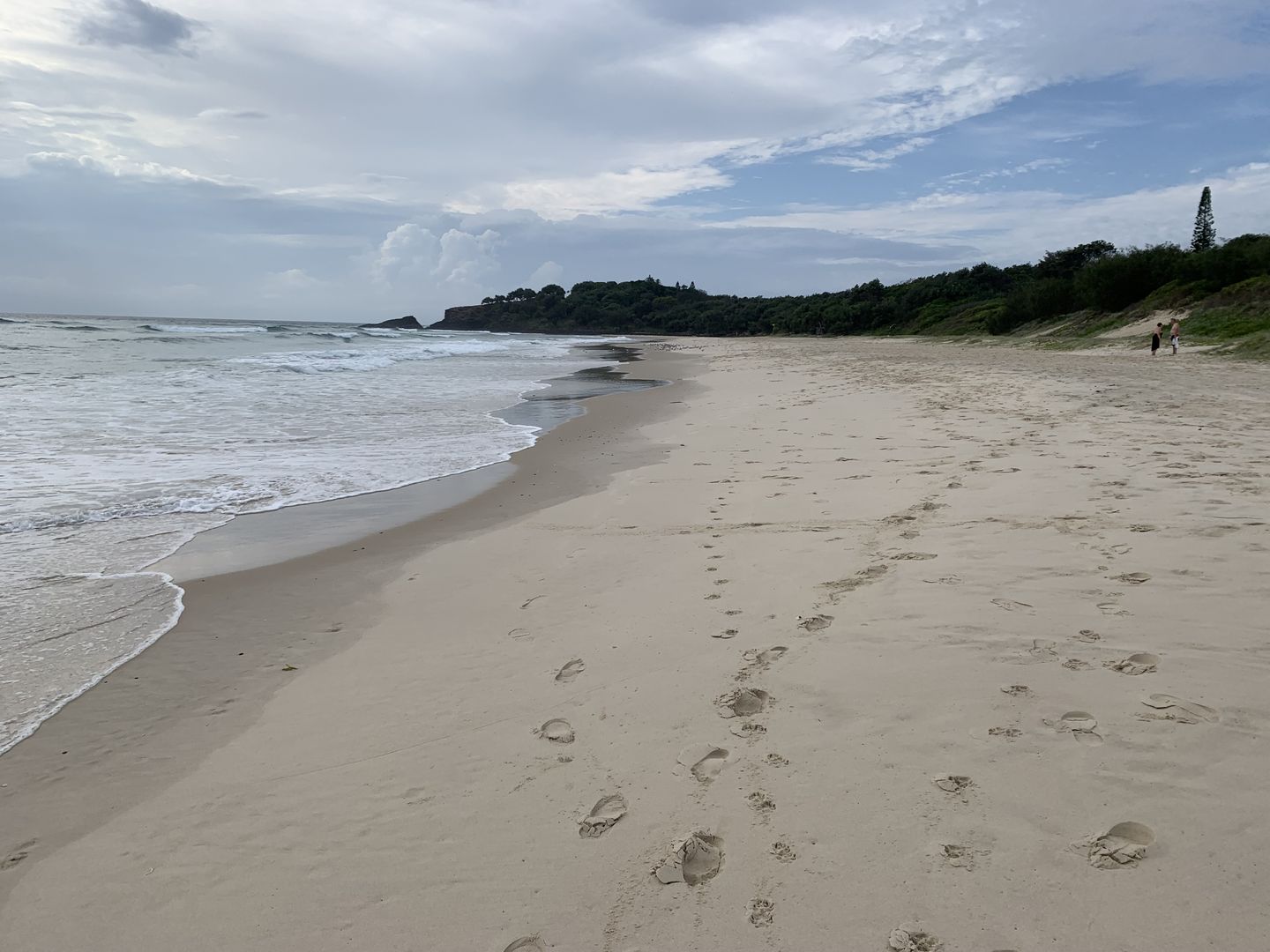 Fingal Beach looking south 10 March 2023