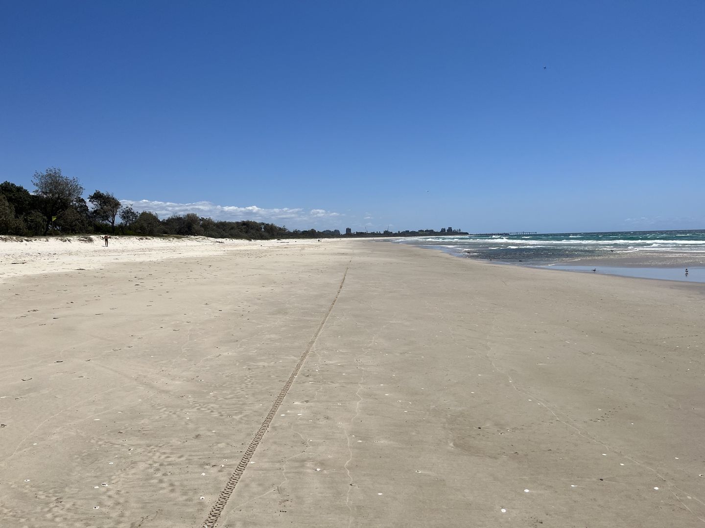 Fingal Beach looking north 12 October 2023