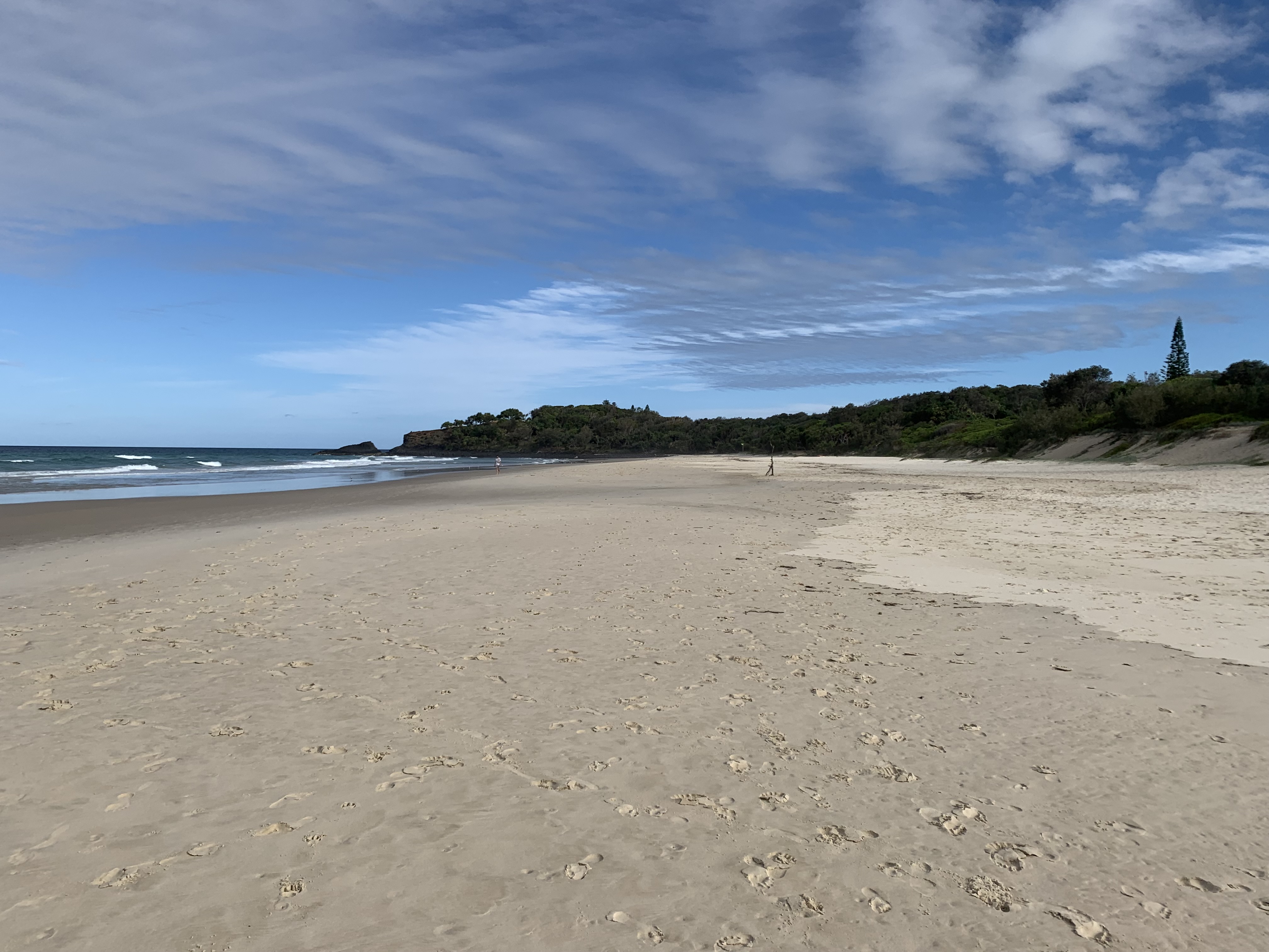 Fingal Beach looking south November 2021